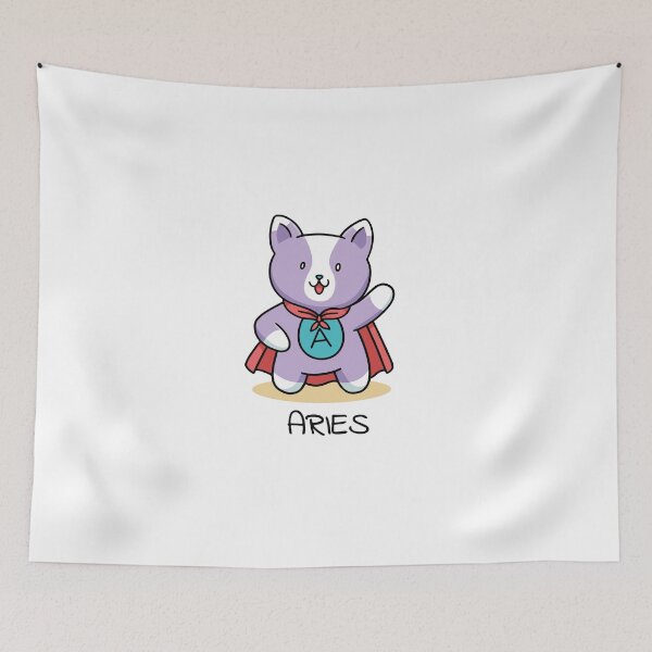 Item preview, Aries Zodiac Horoscope Astrology Cat Gift Idea designed and sold by Sash92.