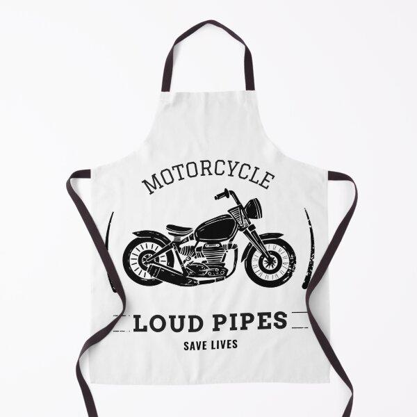 Item preview, Motorcycle print. Loud pipes save lives designed and sold by Chrisddorf.