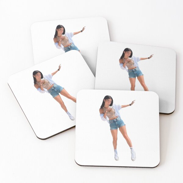Item preview, Charli D'Amelio Drinking Coffee Cutout designed and sold by arishatz.