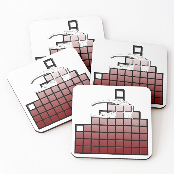 Item preview, Grid, (059 Crocodile 1) Decorative, Digital, Colorful, Kind of Children, designed and sold by Paszkan.