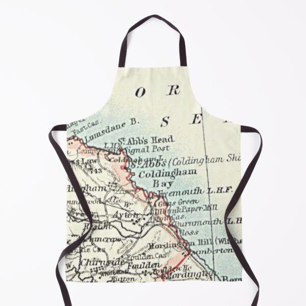 Item preview, COLDINGHAM & surrounding area map 1899 designed and sold by yourscotland.