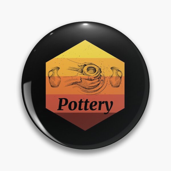 Item preview, Pottery Ceramics Artist Potter Clay Vintage Retro designed and sold by CuteDesigns1.
