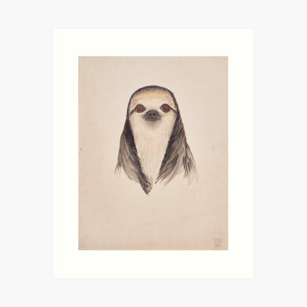 Item preview, Sloth designed and sold by WCS-Archives.