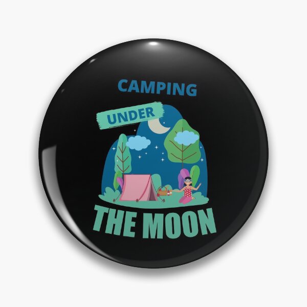 Item preview, Camping Under The Moon, Cool designed and sold by Avishy.