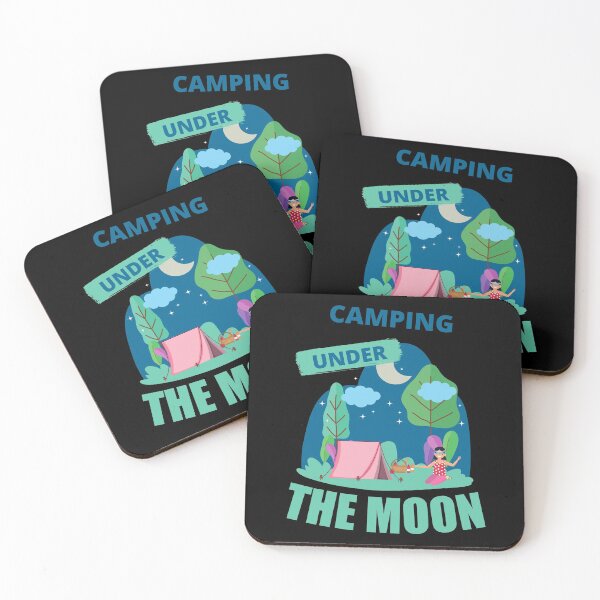 Item preview, Camping Under The Moon, Cool designed and sold by Avishy.