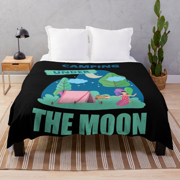 Item preview, Camping Under The Moon, Cool designed and sold by Avishy.
