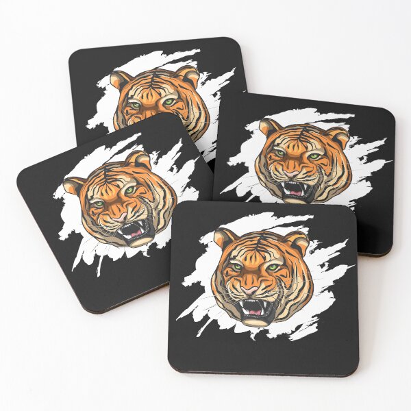 Item preview, Beautiful and wild tiger portrait design designed and sold by DopeDesign111.