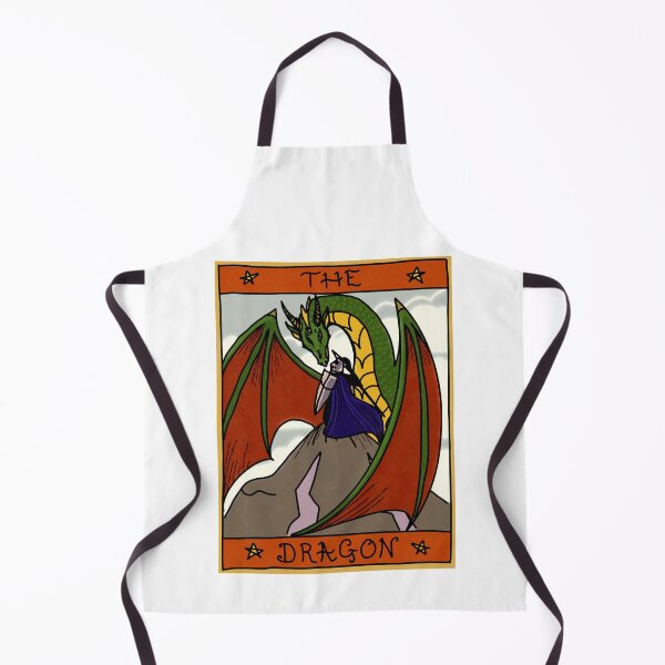 Item preview, Dragon tarot card design designed and sold by AJPaint.