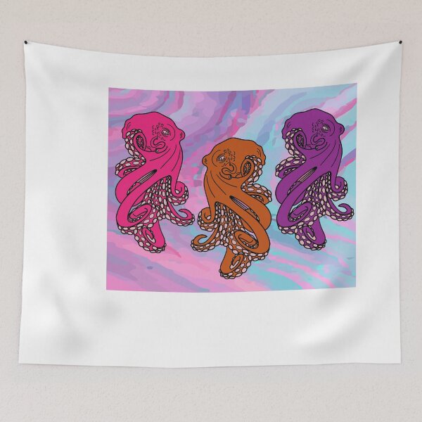 Item preview, Underwater Diver Octopus Squid designed and sold by flofin.