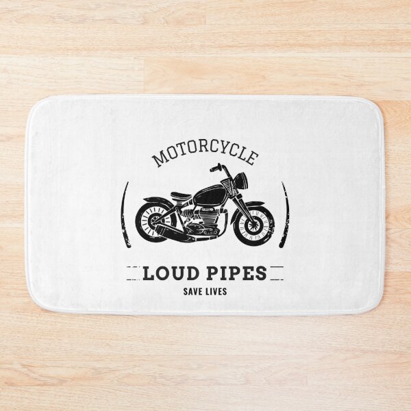 Item preview, Motorcycle print. Loud pipes save lives designed and sold by Chrisddorf.