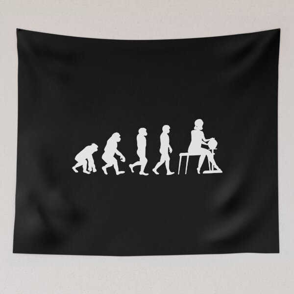 Item preview, Pottery Ceramics Artist Potter Evolution Humour designed and sold by CuteDesigns1.
