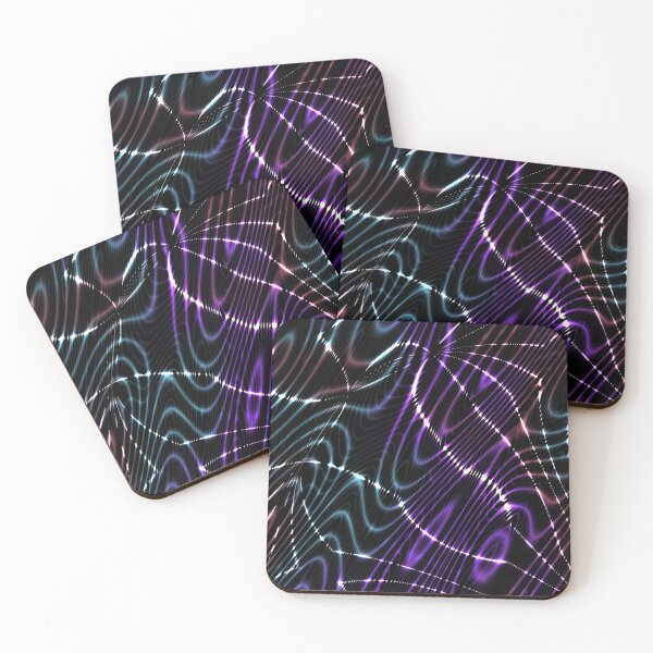 Item preview, Abstract Neon Lines and Electricity Swirls  designed and sold by Sybille-Yates.