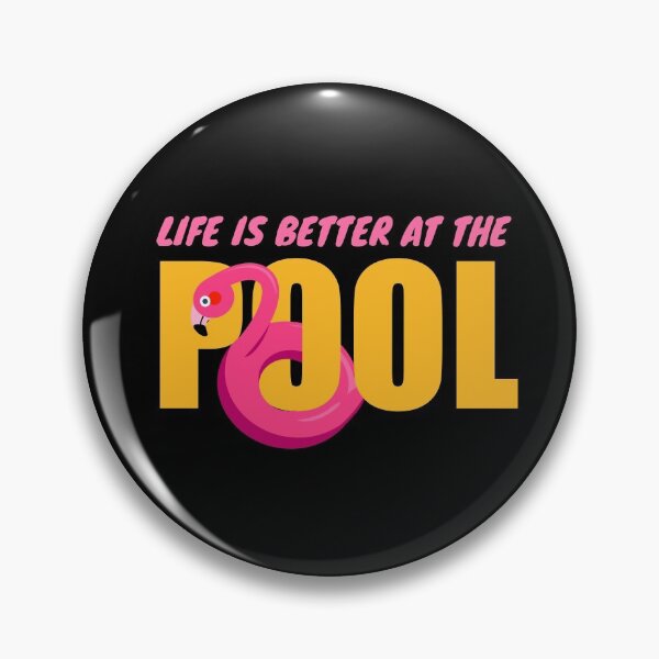 Item preview, Life Is Better At The Pool, Funny designed and sold by Avishy.