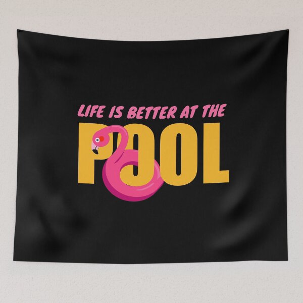 Item preview, Life Is Better At The Pool, Funny designed and sold by Avishy.