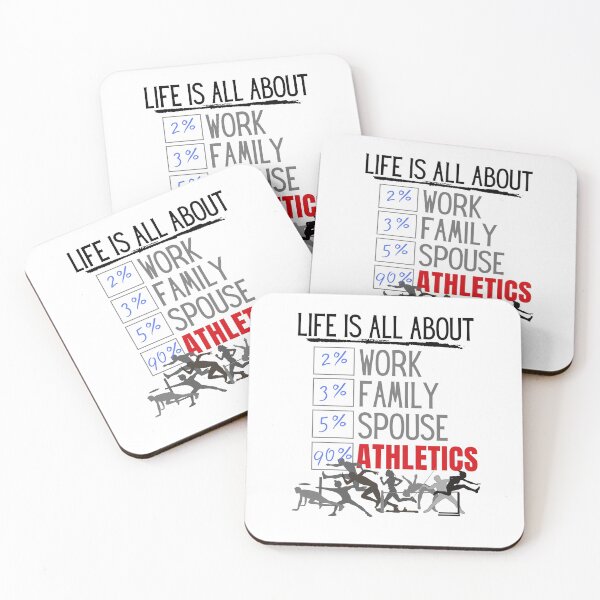 Item preview, Life is all about Athletics designed and sold by 133DandC.
