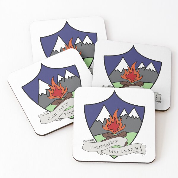Item preview, Camp Safely - Take a Watch designed and sold by HexedPress.
