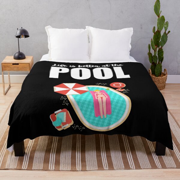 Item preview, Life Is Better At The Pool designed and sold by Avishy.