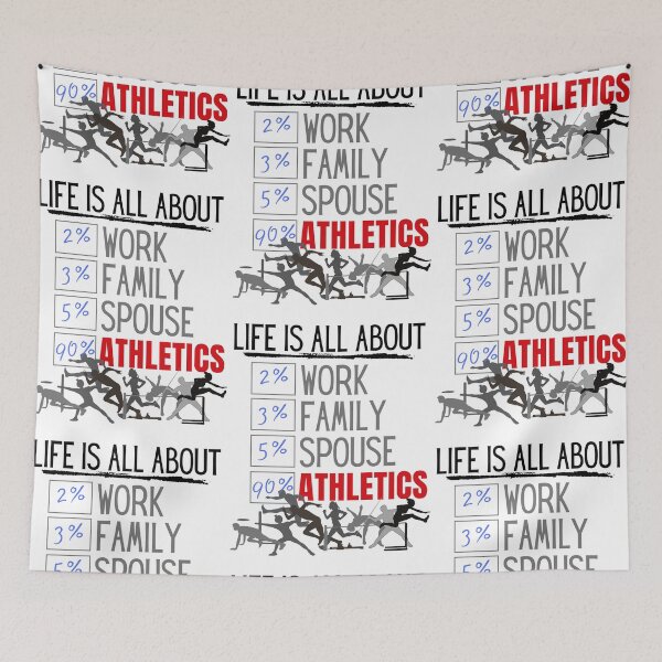 Item preview, Life is all about Athletics designed and sold by 133DandC.