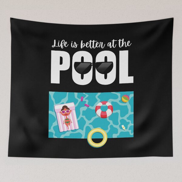 Item preview, Life Is Better At The Pool, Cool designed and sold by Avishy.
