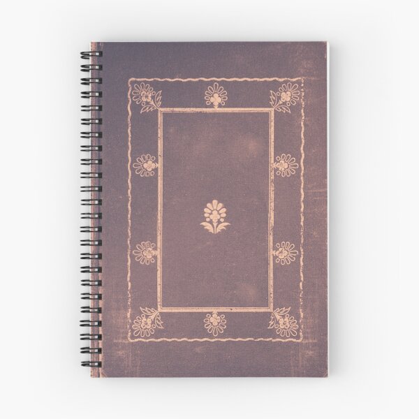 Item preview, Vintage Distressed Floral Book Cover designed and sold by lollylocket.