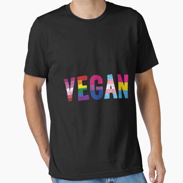Item preview, Lgbt Vegan Vegetarian Rainbow Gay Pride Trans Vintage designed and sold by MillieConnor.