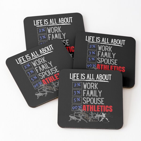 Item preview, Life is all about Athletics designed and sold by 133DandC.
