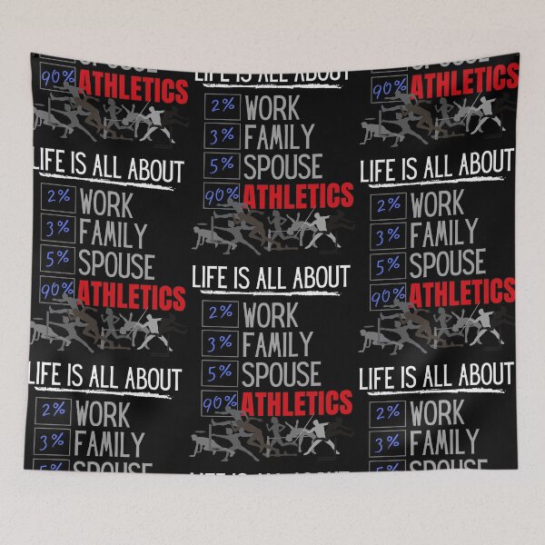 Item preview, Life is all about Athletics designed and sold by 133DandC.