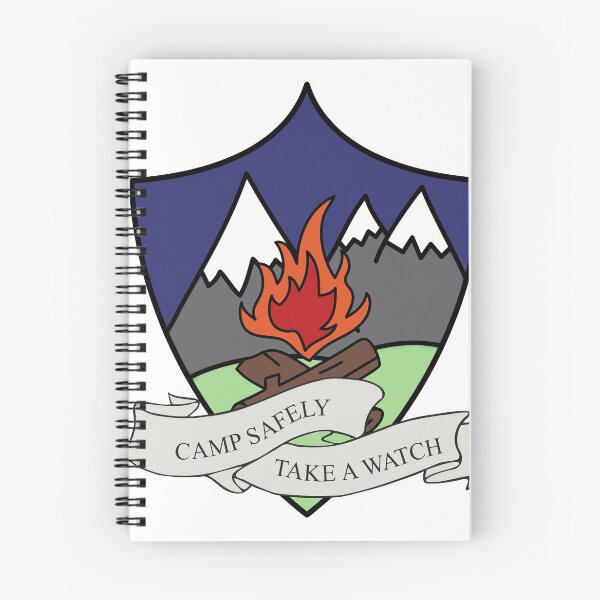 Item preview, Camp Safely - Take a Watch designed and sold by HexedPress.