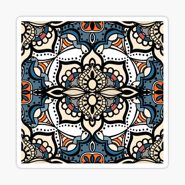 Seamless pattern Sticker
