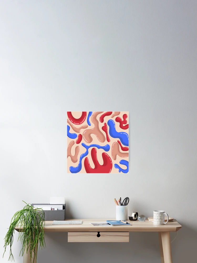 Thumbnail 2 of 3, Poster, Abstract Sticker designed and sold by WatchToDonate.