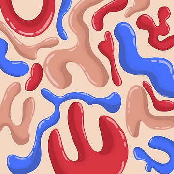 Artwork thumbnail, Abstract Sticker by WatchToDonate