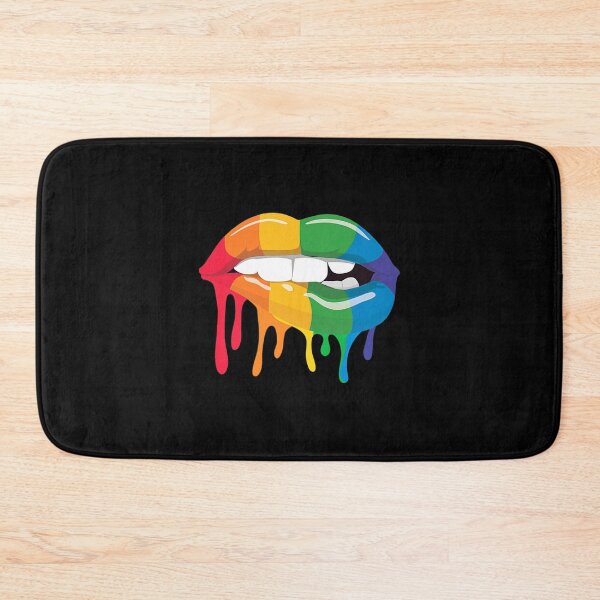 Item preview, Lgbtq Gay Lesbian Gay Pride Rainbow Lips Bisexual Lgbts designed and sold by MillieConnor.
