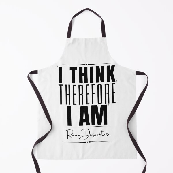 Item preview, Rene Descartes Historical Quote- “I think; therefore I am.” designed and sold by QuoteActually.