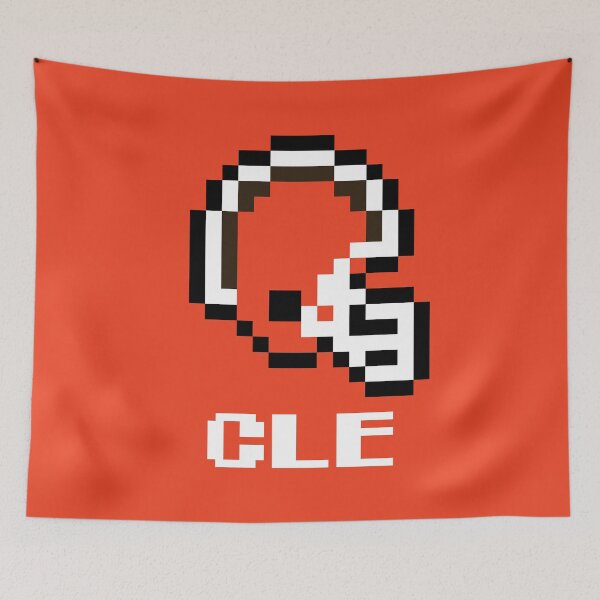 Item preview, Cleveland Browns (Tecmo Super Bowl Football Helmet) designed and sold by The Armorsmith.