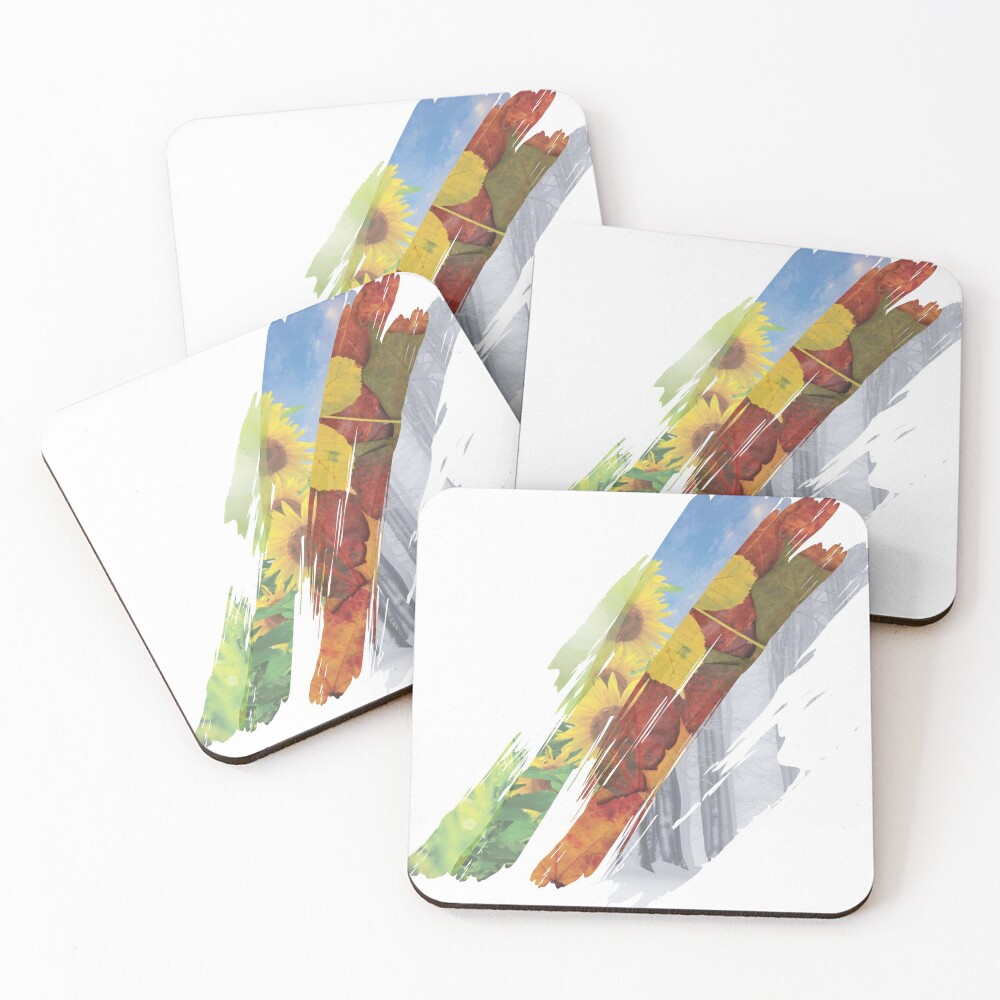 Item preview, Coasters (Set of 4) designed and sold by SavierPODMerch.