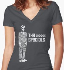 The Specials Women's Fitted V-Neck T-Shirt