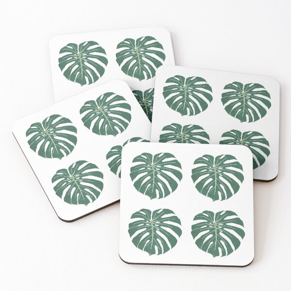 Item preview, Monstera Stickers - 4 pieces designed and sold by traveltheory.