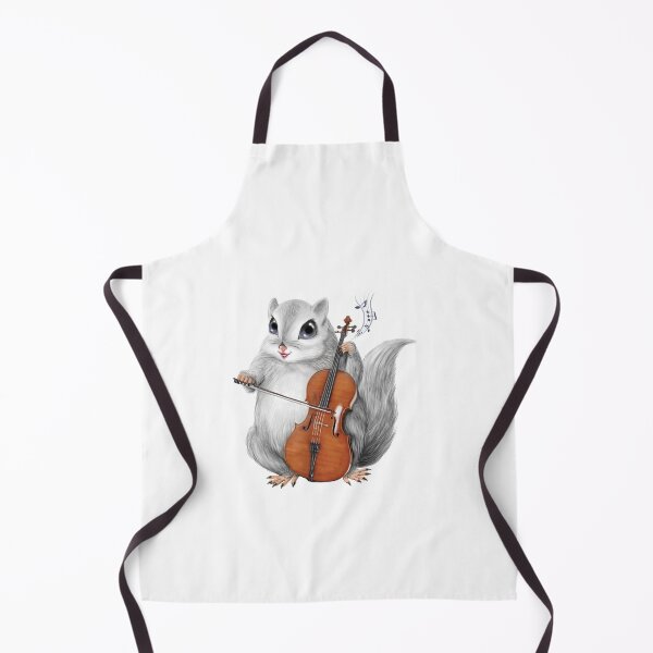 Item preview, The Japanese flying squirrel playing the cello is so cute. designed and sold by artredstar.