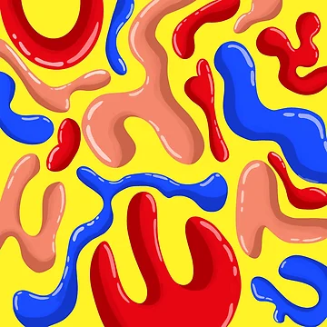 Artwork thumbnail, Abstract Sticker by WatchToDonate