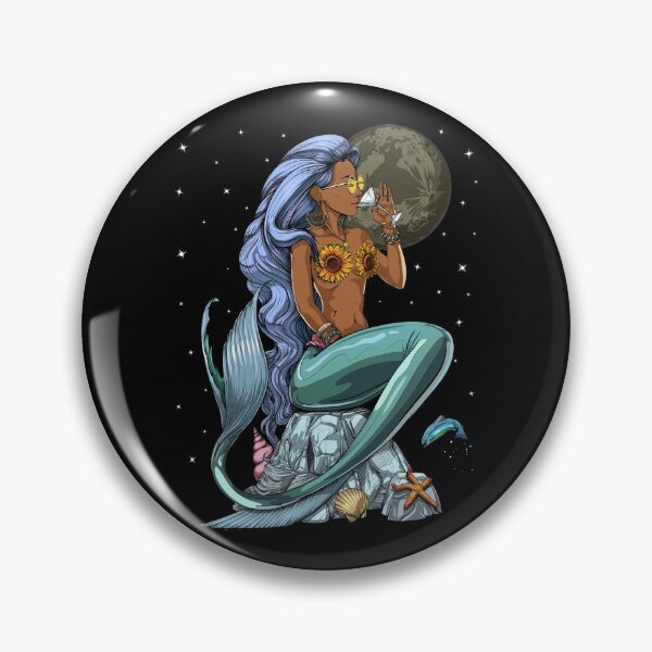 Item preview, Mermaid Yemaya Orisha Goddess designed and sold by underheaven.