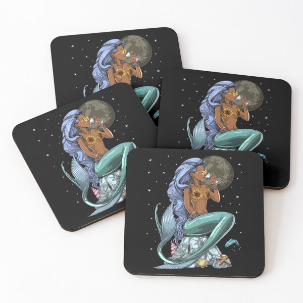 Item preview, Mermaid Yemaya Orisha Goddess designed and sold by underheaven.