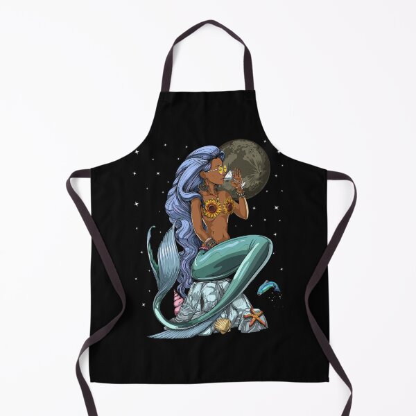 Item preview, Mermaid Yemaya Orisha Goddess designed and sold by underheaven.