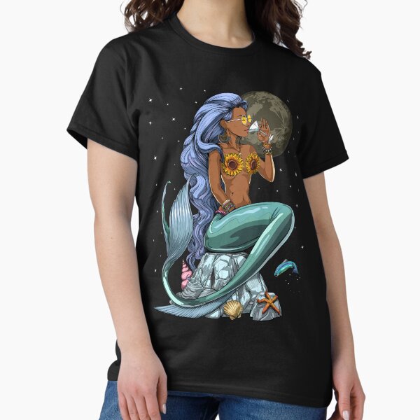 Item preview, Mermaid Yemaya Orisha Goddess designed and sold by underheaven.