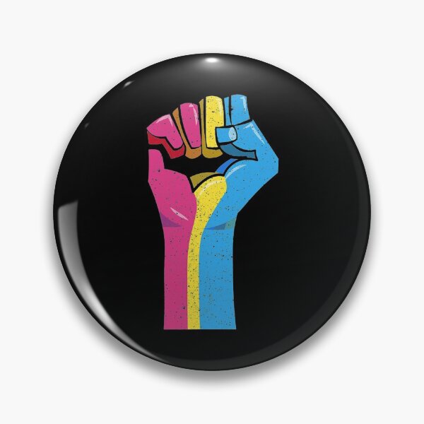 Item preview, Pansexual Pride Fist Pansexual designed and sold by MillieConnor.