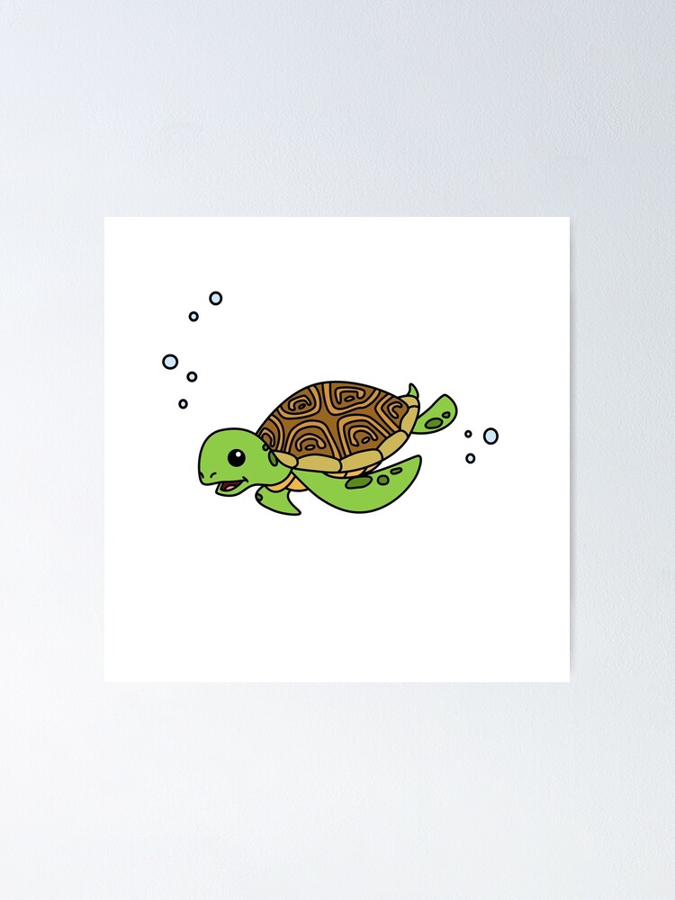 Animal Stock Illustration - Download Image Now - Sea Turtle, Turtle, Cartoon  - iStock