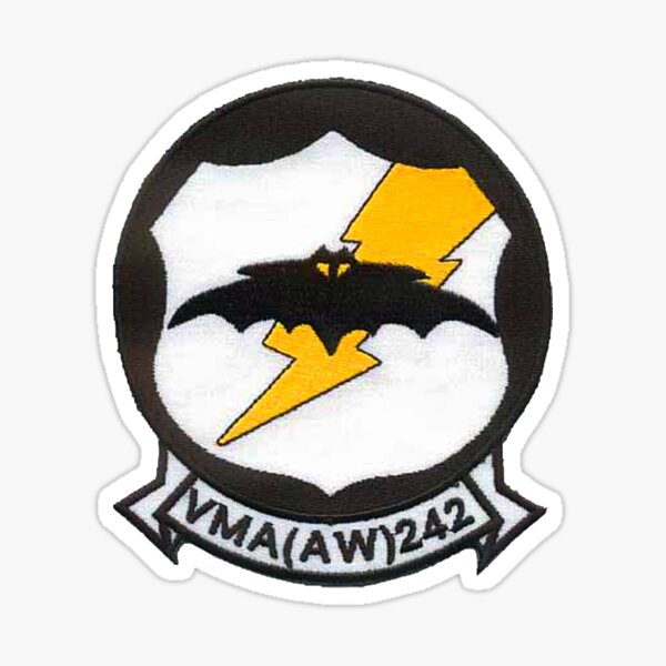 Vista previa del artículo con la obra «VMA (AW) 242 - TIENDA SQUADRON "BATMEN"», diseñado y vendido por militarygifts.