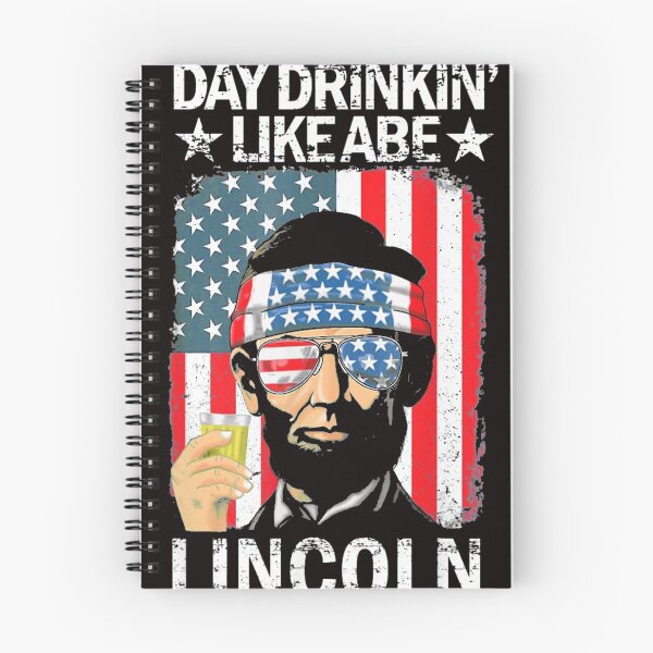 Item preview, Camiseta Day Drinking Like Abe Lincoln designed and sold by anhemdori2022.