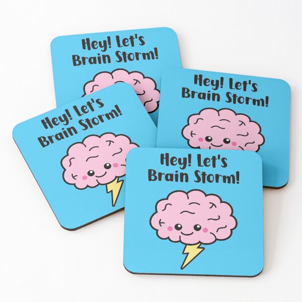 Item preview, Hey Let's Brain Storm - Funny Brain designed and sold by keeleypost.