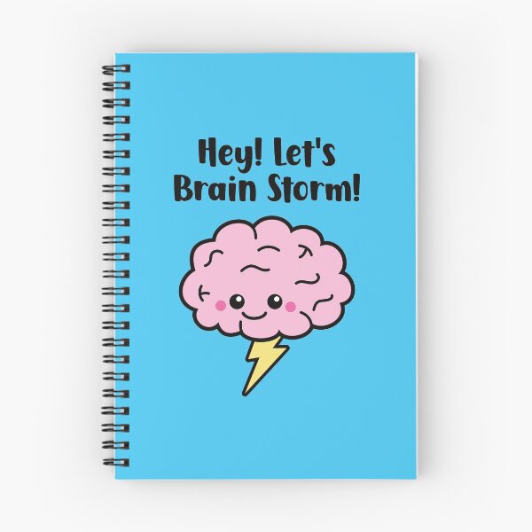 Item preview, Hey Let's Brain Storm - Funny Brain designed and sold by keeleypost.