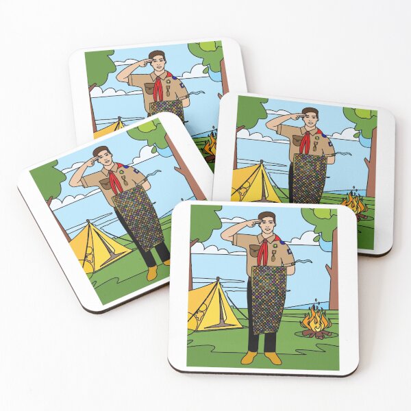 Item preview, Scouts Survival Nature Nature designed and sold by flofin.